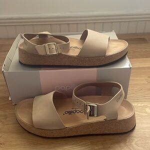 Papillio Beige Sandals - Size 42